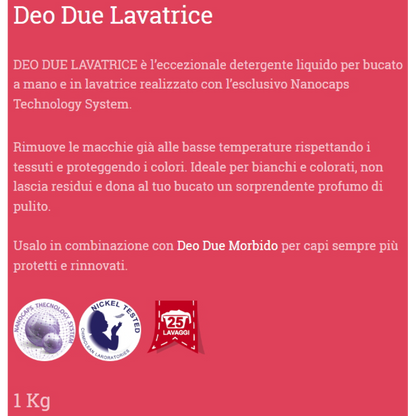 Deo Due lavatrice  fleur Oriental 1 litro