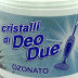 Deo Due Cristalli profumatore aspirapolvere ozonato  500GR