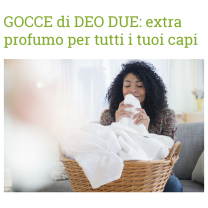 Deo Due  gocce profumabucato  aloe  150 ml