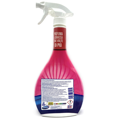 Deo Due profumatore sgrassatore rosa 600 ml