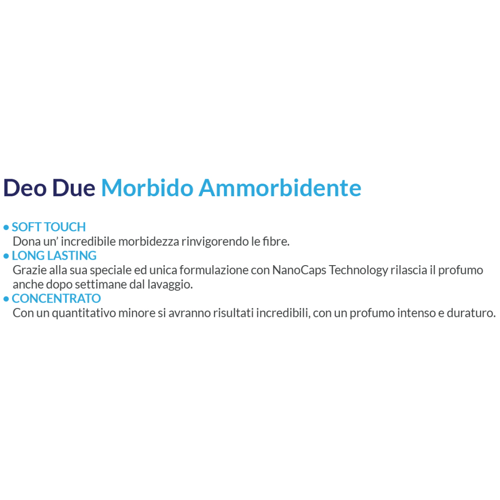 Deo Due  morbido  fleur oriental  1 litro