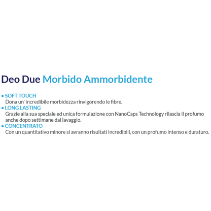 Deo Due  morbido  fleur oriental  1 litro