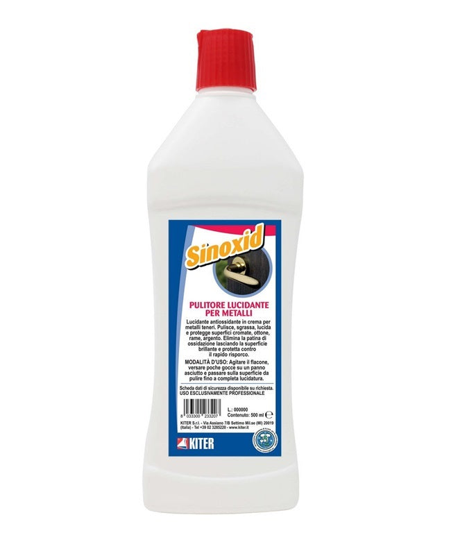 pulitore lucidante per metalli  sinodix kiter 500 ml