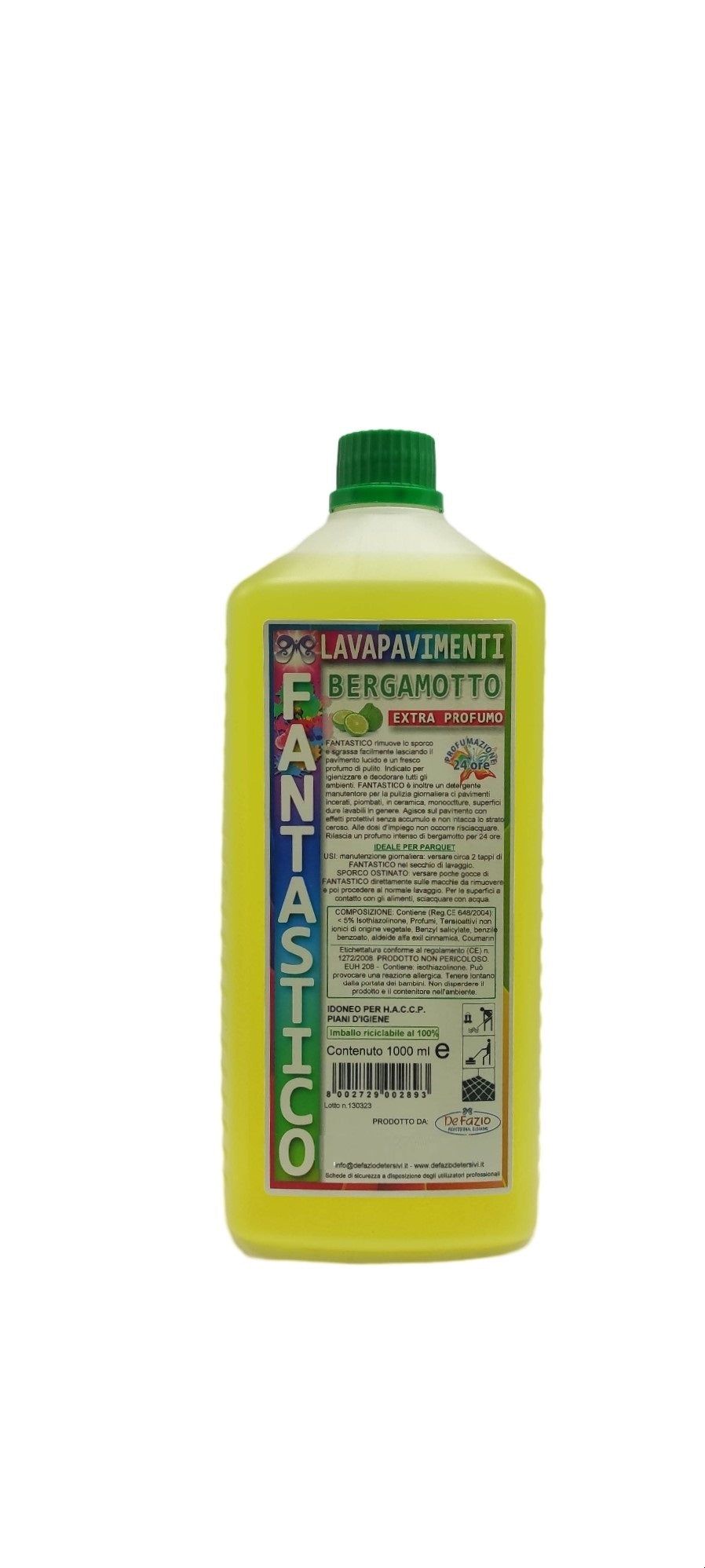 detergente lavapavimenti  fantastico 1 l extra profumo