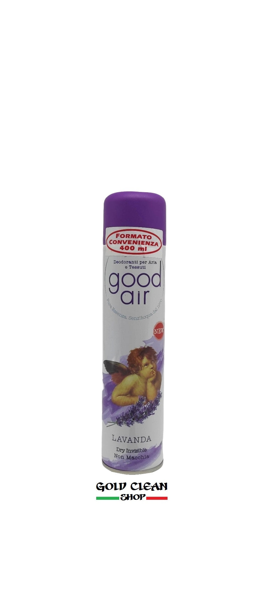 Linea deodorante spray  deodorante  a secco good air tessuti 400ml