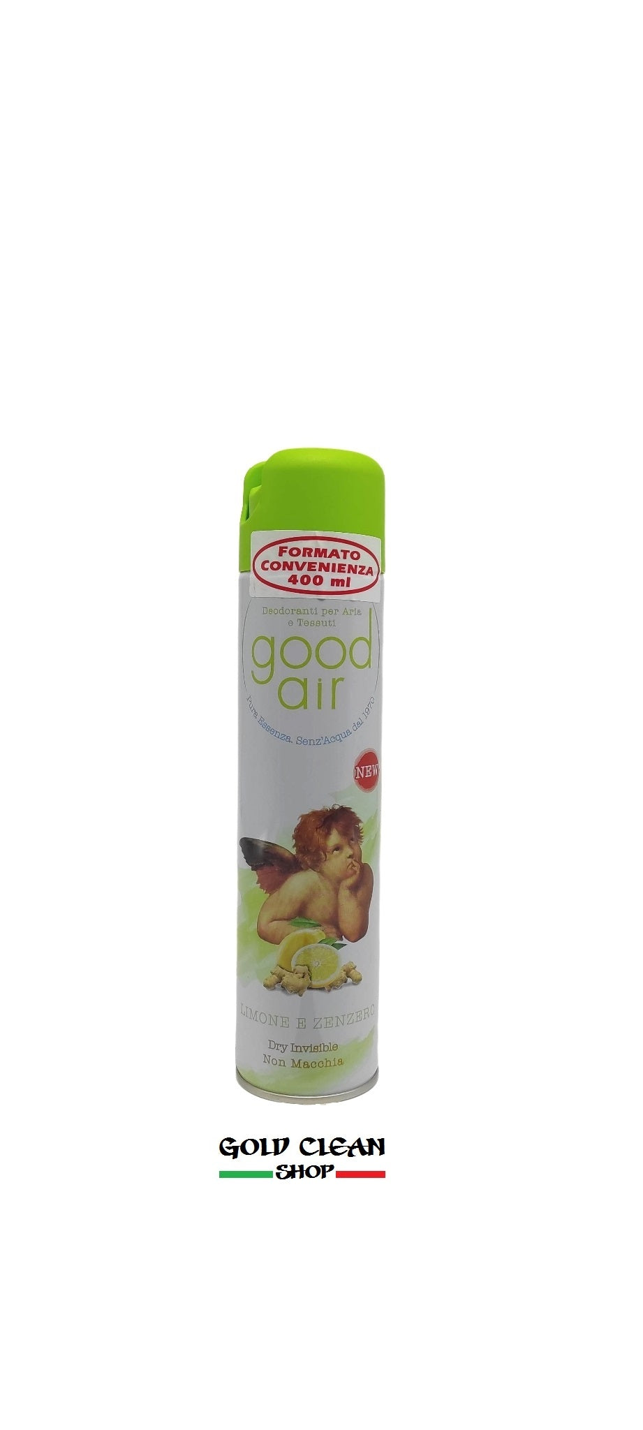 Linea deodorante spray  deodorante  a secco good air tessuti 400ml