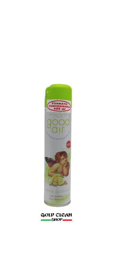 Linea deodorante spray  deodorante  a secco good air tessuti 400ml