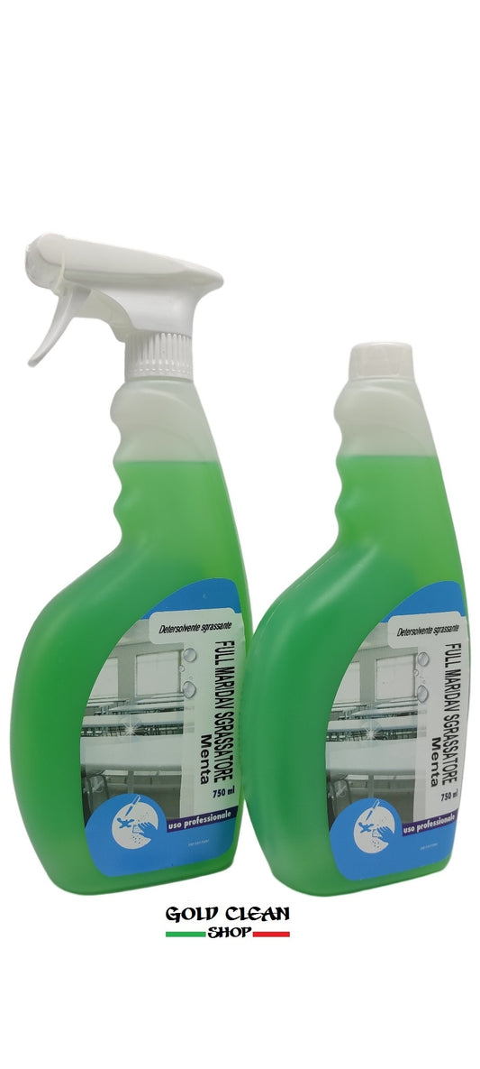 Linea sgrassatore Full maridav sgrassatore  menta in hccp 750 ml uso professionale