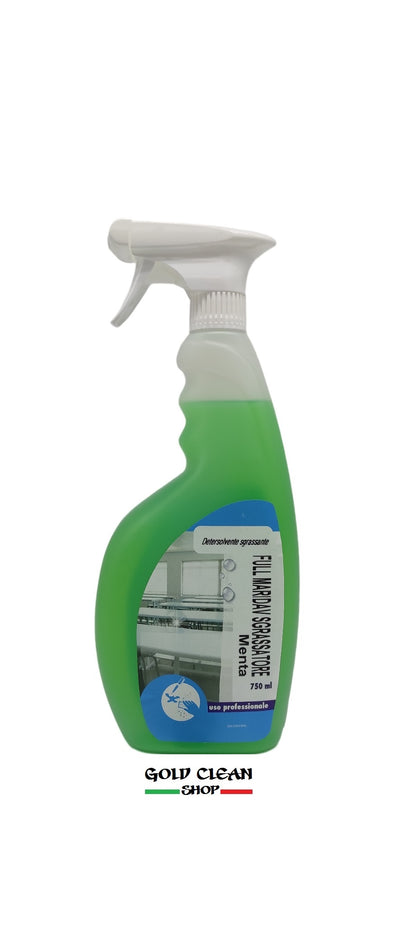 Linea sgrassatore Full maridav sgrassatore  menta in hccp 750 ml uso professionale