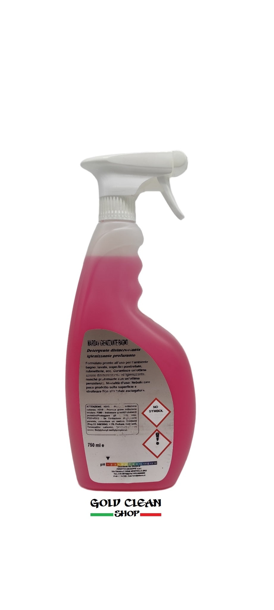 linea bagno Maridav igienizzante bagno anti calcare 750 ml